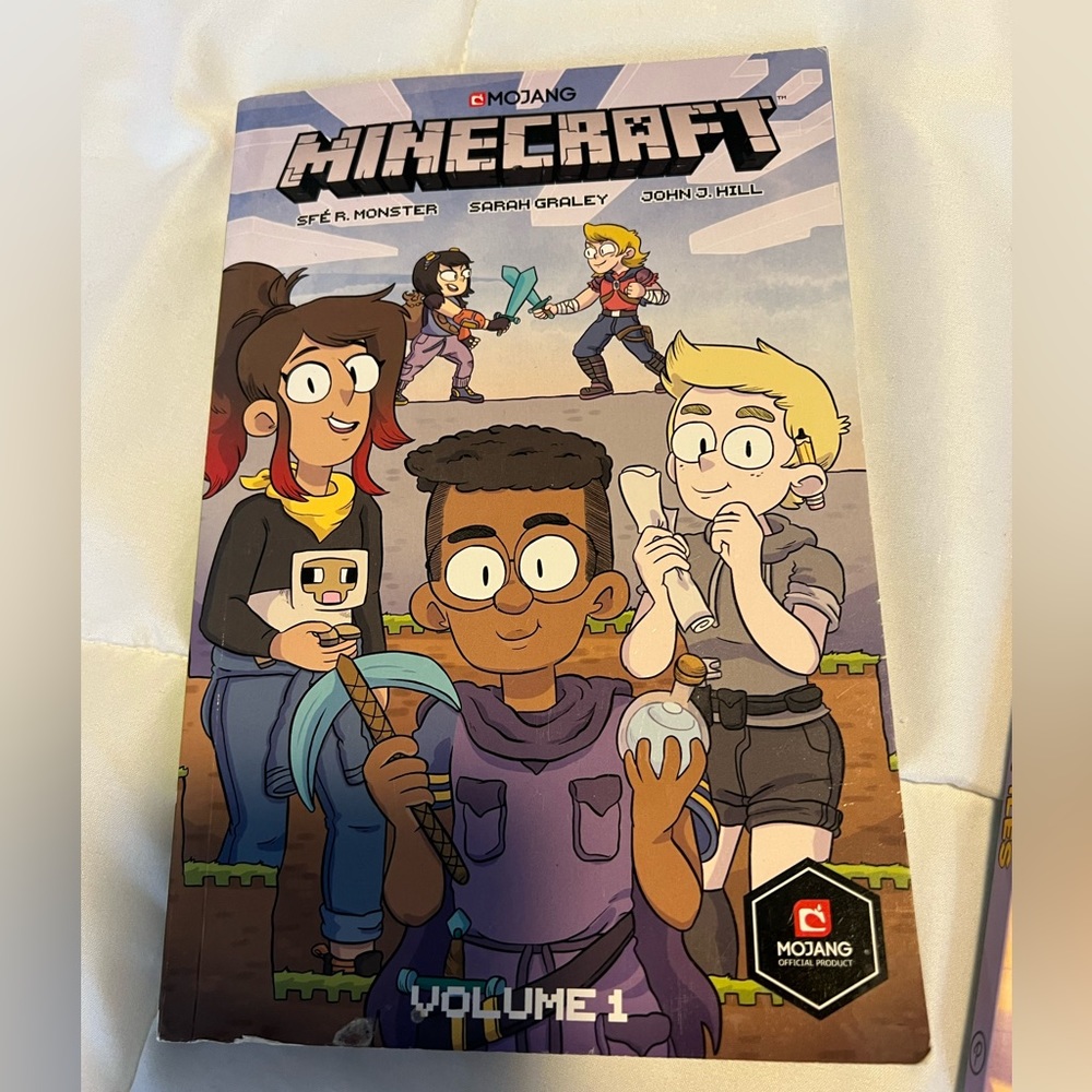 Minecraft Comic Book Boys